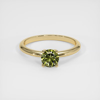 0.80 Ct. Gemstone Ring, 18K Yellow Gold 1