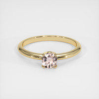 0.60 Ct. Sapphire Ring, 18K Yellow Gold 1