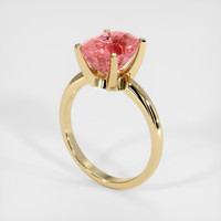 4.50 Ct. Sapphire Ring, 18K Yellow Gold 2