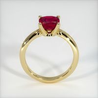 2.76 Ct. Ruby Ring, 18K Yellow Gold 3