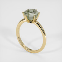 3.56 Ct. Sapphire Ring, 18K Yellow Gold 2