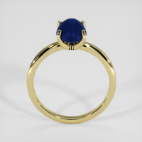 2.95 Ct. Blue Sapphire Ring, 18K Yellow Gold 3