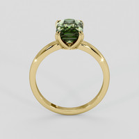 3.18 Ct. Bi Color Sapphire Ring, 18K Yellow Gold 3