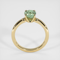 1.64 Ct. Green Sapphire Ring, 18K Yellow Gold 3