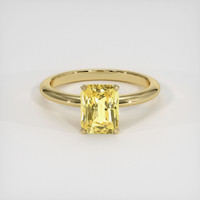 2.13 Ct. Yellow Sapphire Ring, 18K Yellow Gold 1