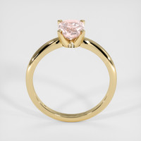 1.57 Ct. Padparadscha Sapphire Ring, 18K Yellow Gold 3