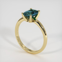 2.28 Ct. Sapphire Ring, 18K Yellow Gold 2