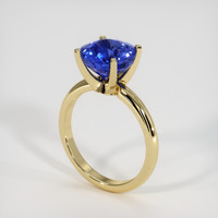 2.91 Ct. Sapphire Ring, 18K Yellow Gold 2