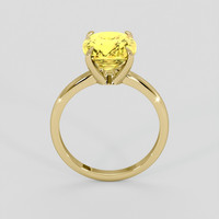 4.10 Ct. Yellow Sapphire Ring, 18K Yellow Gold 3