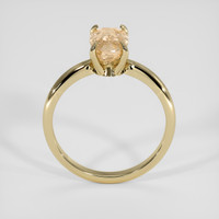 2.07 Ct. Padparadscha Sapphire Ring, 18K Yellow Gold 3