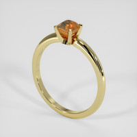 1.12 Ct. Bi Color Sapphire Ring, 18K Yellow Gold 2