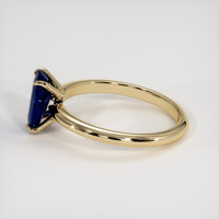 1.49 Ct. Blue Sapphire Ring, 18K Yellow Gold 4