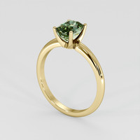 1.57 Ct. Bi Color Sapphire Ring, 18K Yellow Gold 2