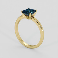 1.55 Ct. Bi Color / Parti Sapphire Ring, 18K Yellow Gold 2