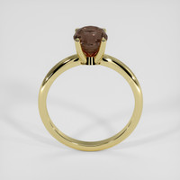 1.43 Ct. Brown Sapphire Ring, 18K Yellow Gold 3