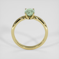 1.44 Ct. Green Sapphire Ring, 18K Yellow Gold 3