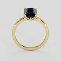 2.27 Ct. Blue Sapphire Ring, 18K Yellow Gold 3