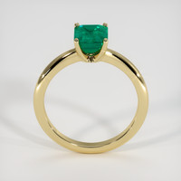 1.23 Ct. Emerald Ring, 18K Yellow Gold 3