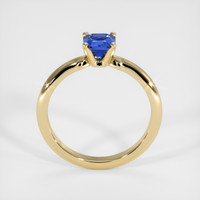 1.21 Ct. Blue Sapphire Ring, 18K Yellow Gold 3