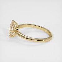 1.06 Ct. Sapphire Ring, 18K Yellow Gold 4