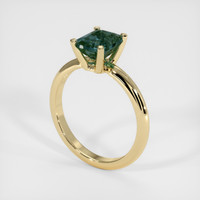 1.46 Ct. Sapphire Ring, 18K Yellow Gold 2