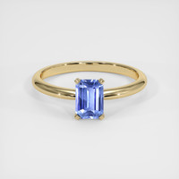 1.01 Ct. Sapphire Ring, 18K Yellow Gold 1