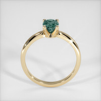 0.88 Ct. Sapphire Ring, 18K Yellow Gold 3