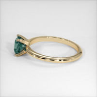 0.88 Ct. Sapphire Ring, 18K Yellow Gold 4