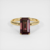 2.93 Ct. Sapphire Ring, 18K Yellow Gold 1