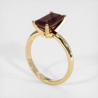 2.93 Ct. Sapphire Ring, 18K Yellow Gold 2