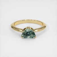 1.20 Ct. Sapphire Ring, 18K Yellow Gold 1