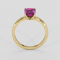 2.24 Ct. Purple Sapphire Ring, 18K Yellow Gold 3