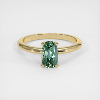 1.22 Ct. Sapphire Ring, 18K Yellow Gold 1
