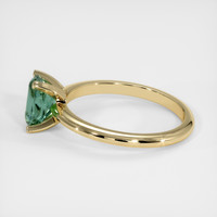 1.22 Ct. Sapphire Ring, 18K Yellow Gold 4