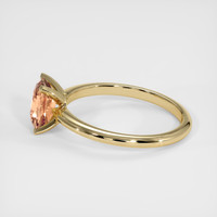 1.22 Ct. Sapphire Ring, 18K Yellow Gold 4