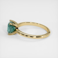 1.41 Ct. Sapphire Ring, 18K Yellow Gold 4