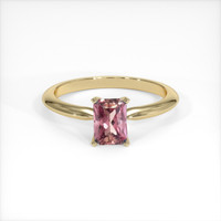 1.32 Ct. Sapphire Ring, 18K Yellow Gold 1