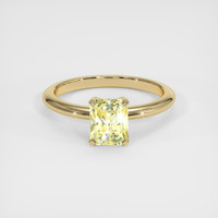 1.60 Ct. Yellow Sapphire Ring, 18K Yellow Gold 1