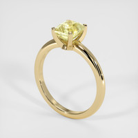 1.60 Ct. Yellow Sapphire Ring, 18K Yellow Gold 2