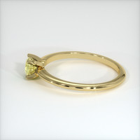 0.99 Ct. Yellow Sapphire Ring, 18K Yellow Gold 4
