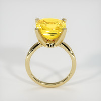10.02 Ct. Sapphire Ring, 18K Yellow Gold 3