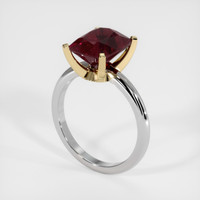 3.89 Ct. Gemstone Ring, 14K Yellow & White 2