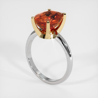 5.16 Ct. Gemstone Ring, 14K Yellow & White 2