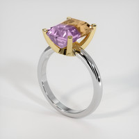 3.41 Ct. Gemstone Ring, 14K Yellow & White 2