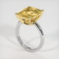7.99 Ct. Gemstone Ring, 14K Yellow & White 2
