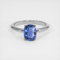 1.76 Ct. Gemstone Ring, 14K Yellow & White 1