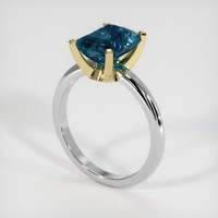 2.72 Ct. Gemstone Ring, 14K Yellow & White 2