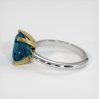 2.72 Ct. Gemstone Ring, 14K Yellow & White 4