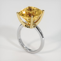 8.80 Ct. Gemstone Ring, 14K Yellow & White 2