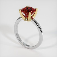 2.60 Ct. Gemstone Ring, 14K Yellow & White 2